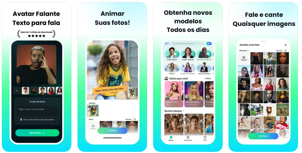 DreamFace: crie seu avatar falante com este aplicativo 2 Avatar falante