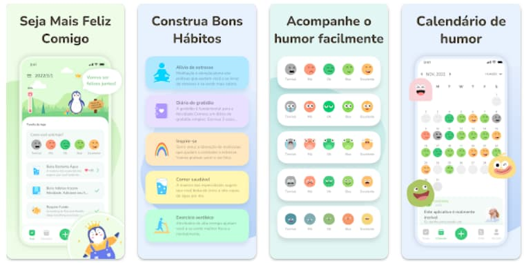 Diário de humor digital: crie bons hábitos diariamente 2 Diário de humor