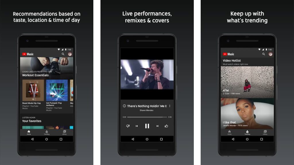 Applications gratuites pour la musique rock