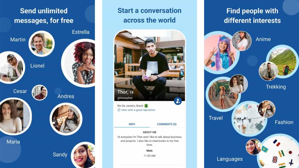 Apps zum Kennenlernen von Ausländern
