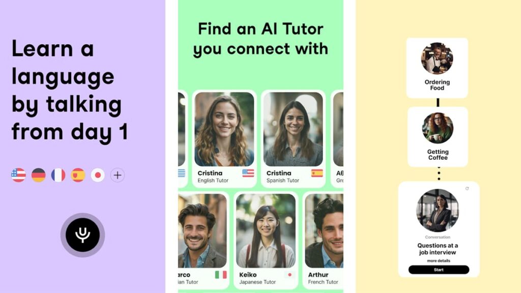 Speak Like a Native Using AI English Learning Apps 5 AI English learning apps
