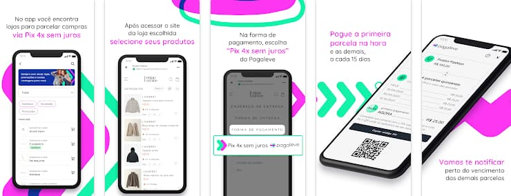 Pagaleve: aplicativo de compra parcelada no PIX sem juros 2 Compra parcelada no Pix
