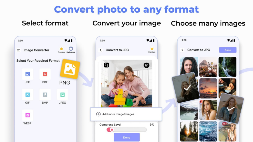 Aplicativo para converter imagens para qualquer formato que precisar 3 Converter imagens