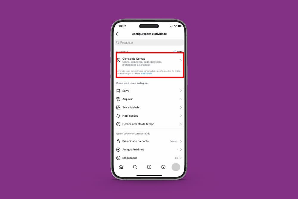 Como ativar a verificação em duas etapas do Instagram 3 Verificação em duas etapas do Instagram