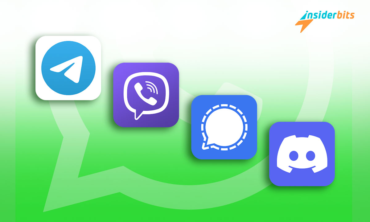 Esplora le 4 migliori alternative a WhatsApp: Telegram, Viber, Signal e Discord.