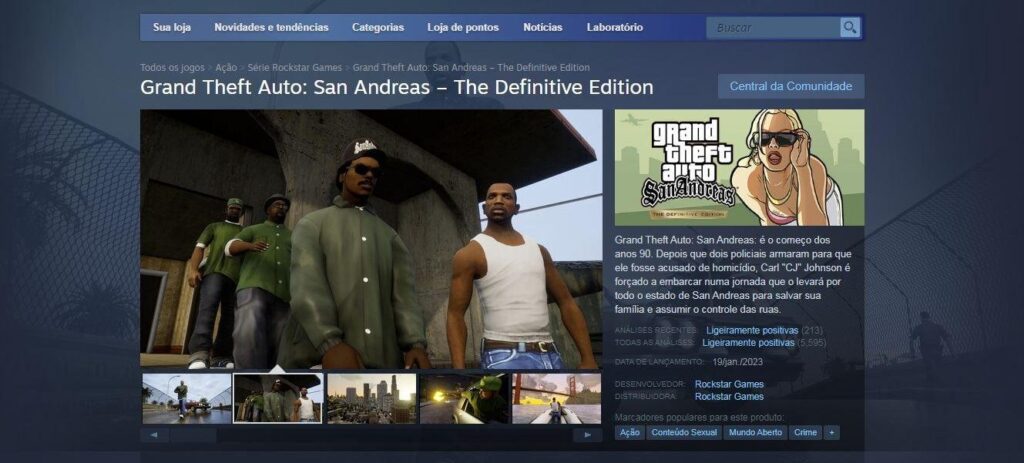 GTA San Andreas: saiba todas as formas de jogar esse clássico da Rockstar 4 GTA San Andreas