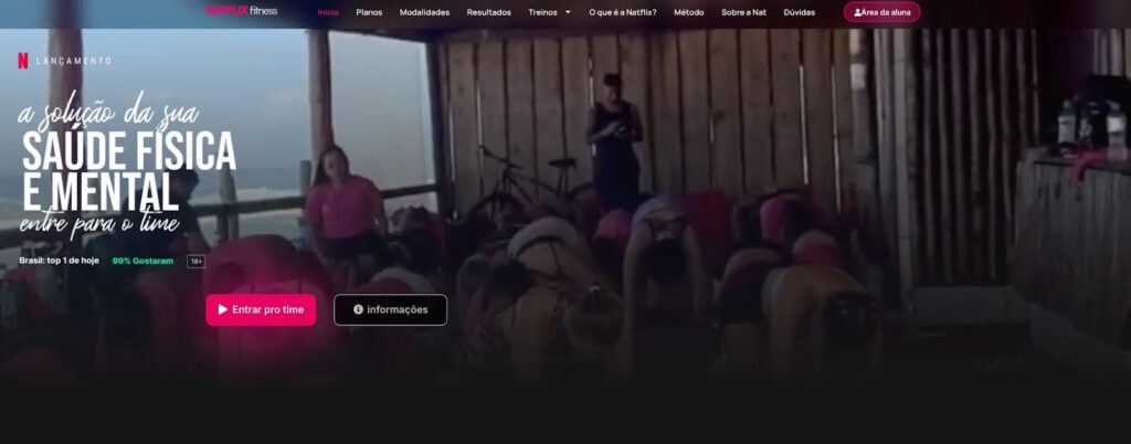 Natflix Fitness: como funciona e onde acessar? 1 Natflix Fitness