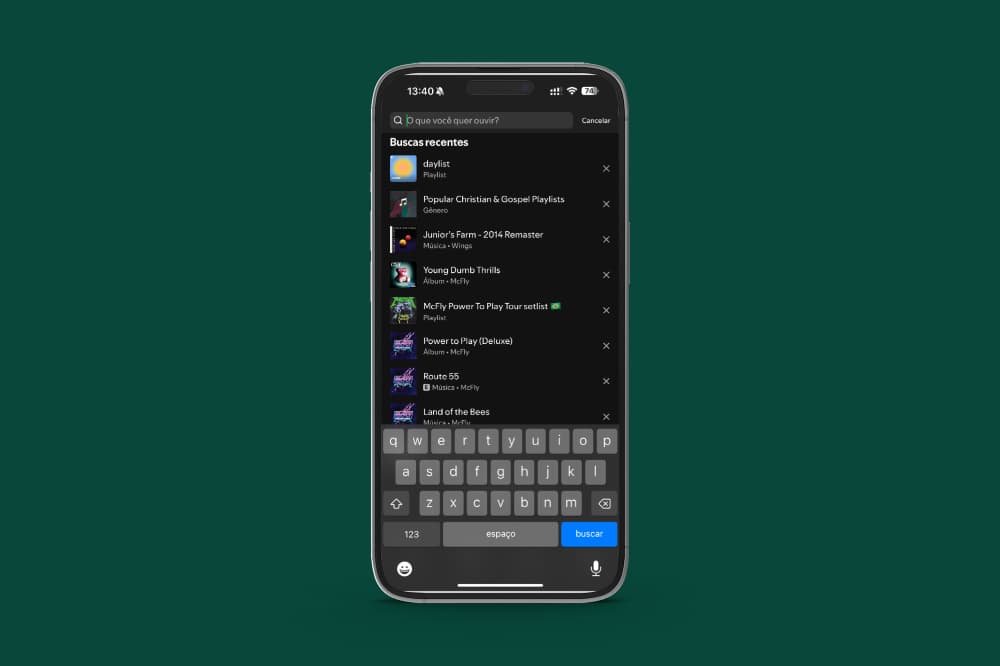 Daylist do Spotify