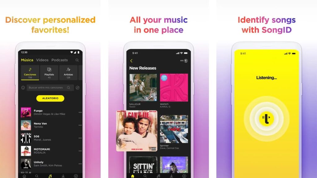 application musicale gratuite