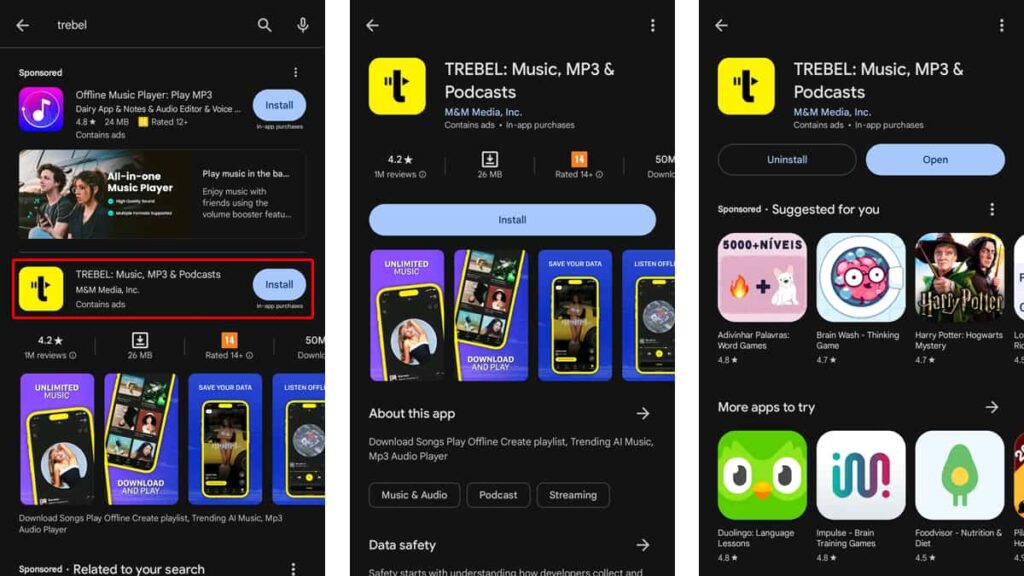 application musicale gratuite