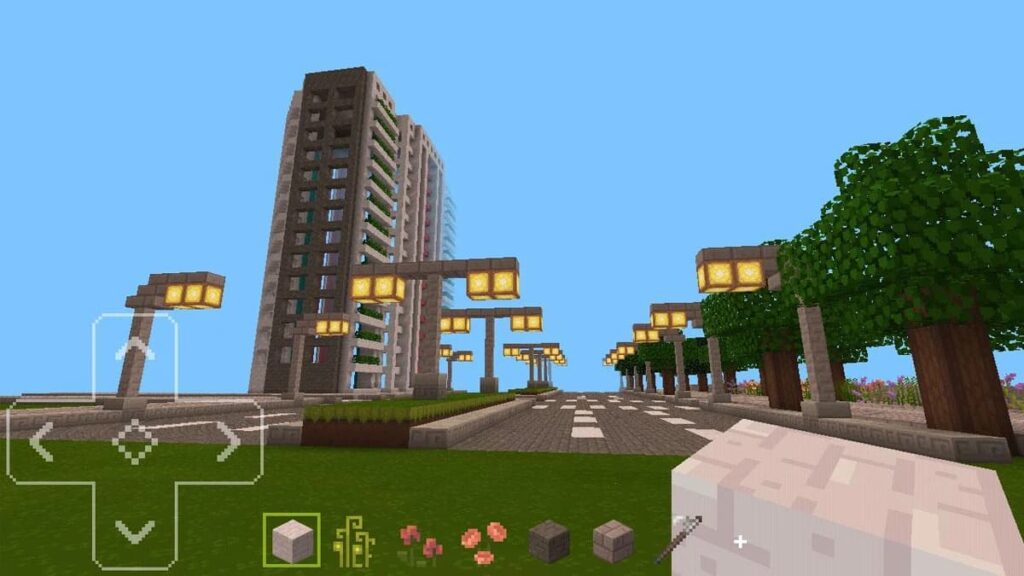 jeu de survie en bloc