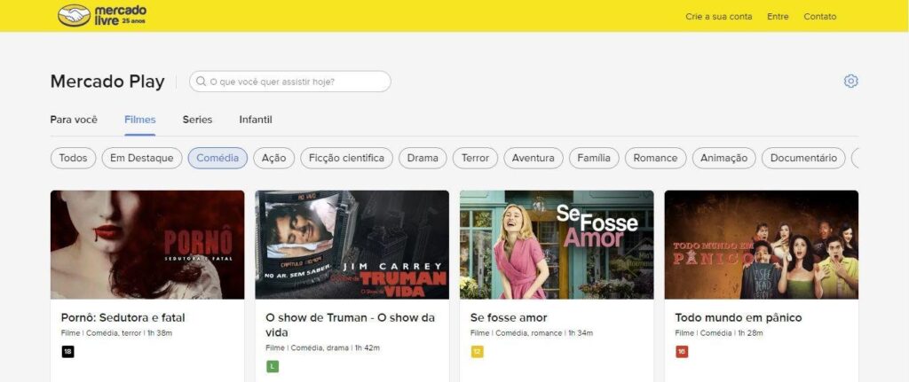 Melhores filmes de comédia
