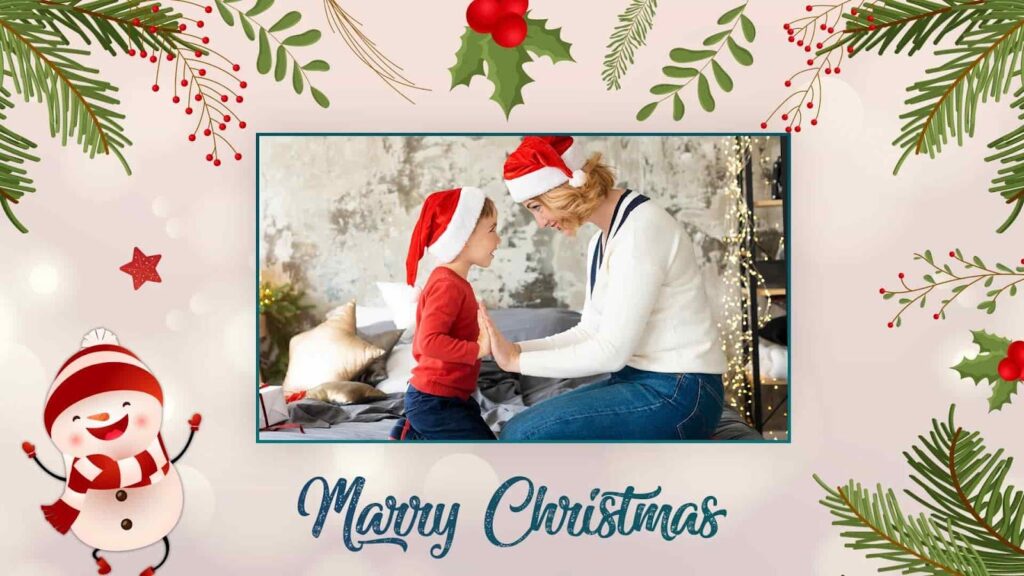Editor de fotos de Natal: mais de 1.000 templates gratuitos 4 Fotos de Natal