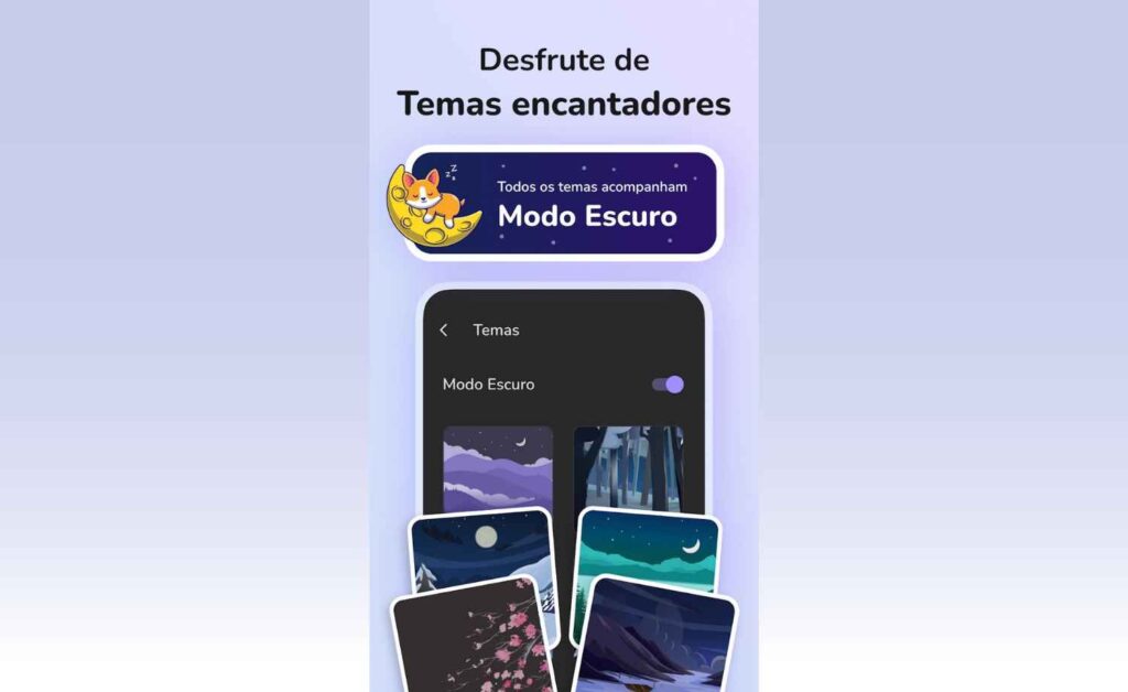 Aplicativo de diário com senha