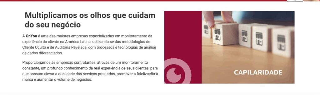 OnYou: conheça o site que faz a pesquisa de satisfação de cliente da sua empresa 1 Pesquisa de satisfação de cliente
