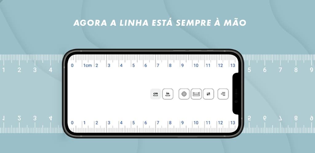 Régua Digital: app com régua em tamanho real pelo celular 2 Régua em tamanho real