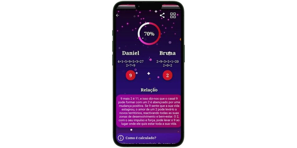 Aplicativo para fazer teste de compatibilidade de um casal 7 Teste de compatibilidade