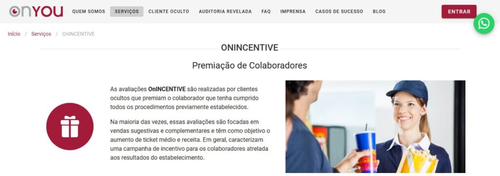 OnYou Cliente Oculto: como ganhar dinheiro avaliando empresas da sua cidade 6 OnYou Cliente Oculto