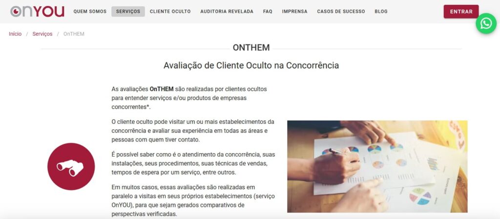 OnYou Cliente Oculto: como ganhar dinheiro avaliando empresas da sua cidade 8 OnYou Cliente Oculto
