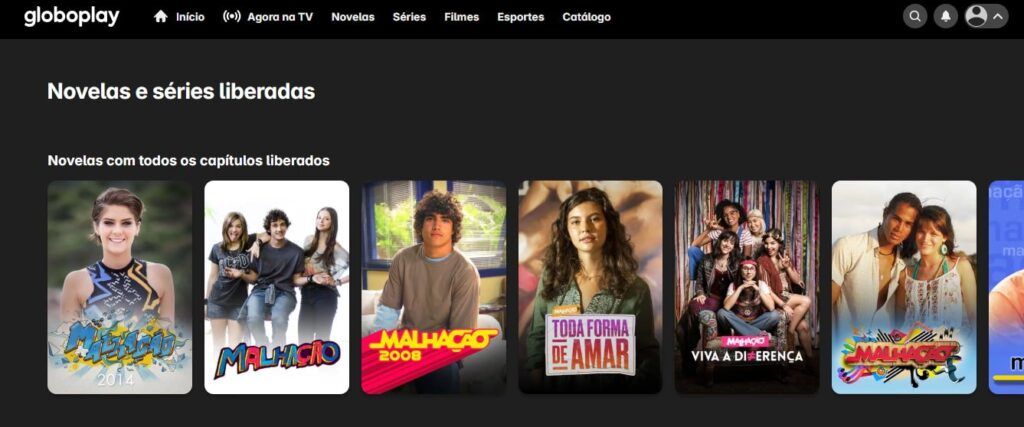 Novelas liberadas na Globoplay para assistir gratuitamente 5 Novelas liberadas na Globoplay
