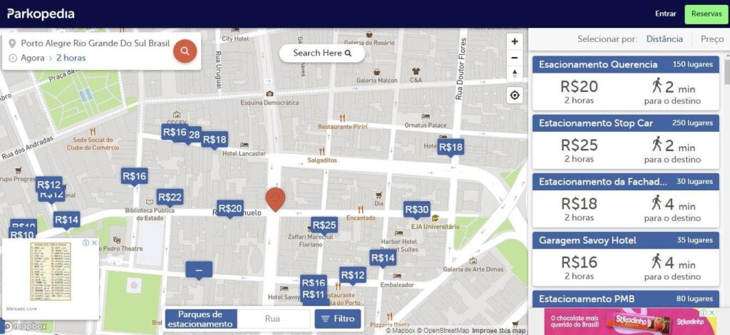 Encontre vagas para estacionamento facilmente pelo seu celular 7 Vagas para estacionamento
