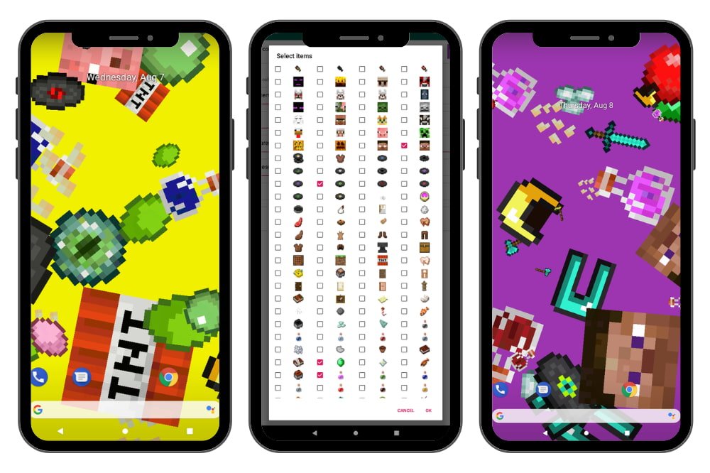 Baixe grátis este app com papel de parede de Minecraft para celular 3 Papel de parede de Minecraft