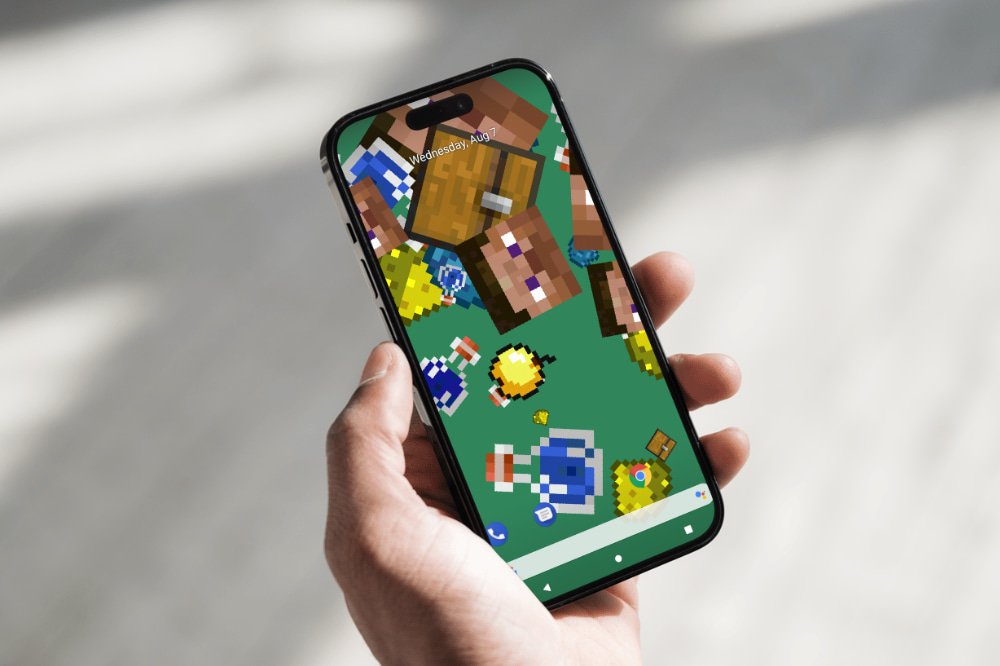 Baixe grátis este app com papel de parede de Minecraft para celular 4 Papel de parede de Minecraft