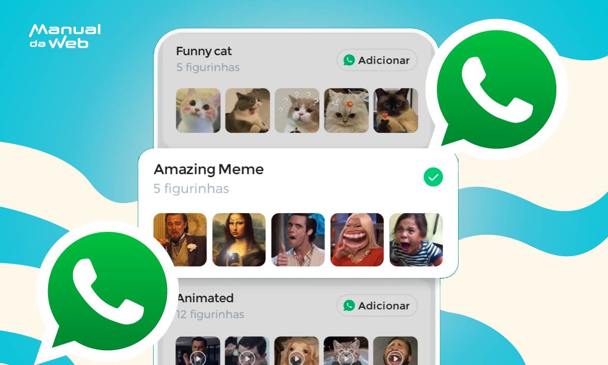 Pacote de figurinha para WhatsApp
