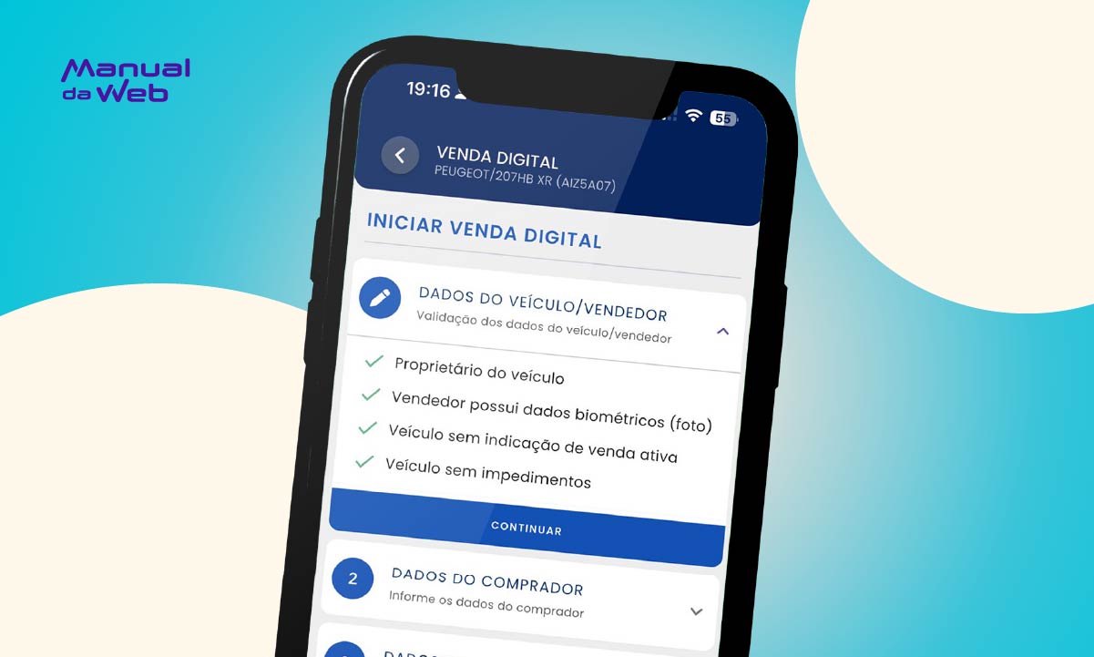 Transferência de veículo online