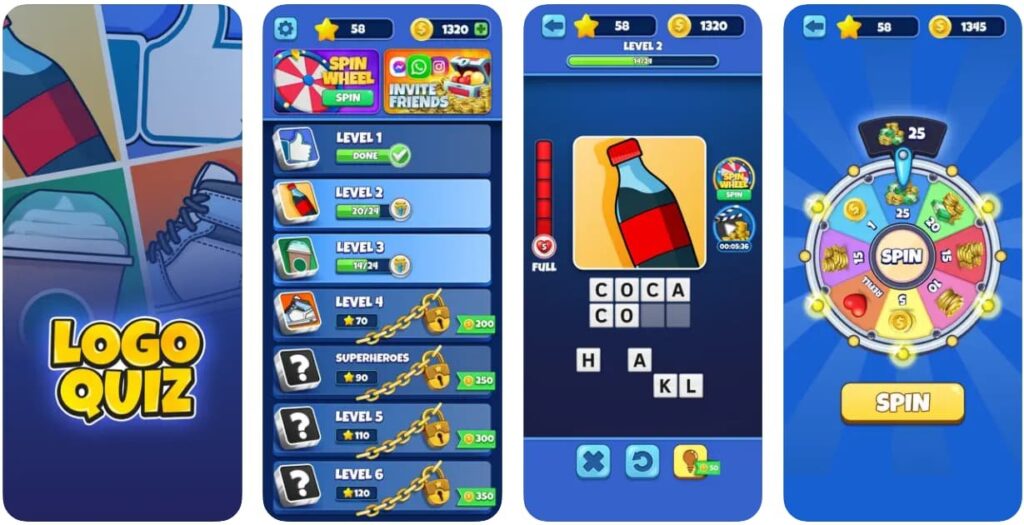 Logo Quiz: app divertido para adivinhar o logotipo de empresas 3 Adivinhar o logotipo
