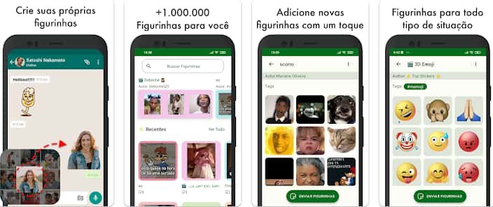 App para baixar grátis figurinhas engraçadas para WhatsApp 2 Figurinhas engraçadas