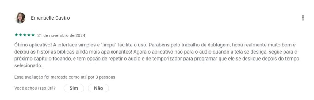 Bíblia Falada: ouça a palavra de Deus em qualquer momento e lugar 2 Bíblia falada