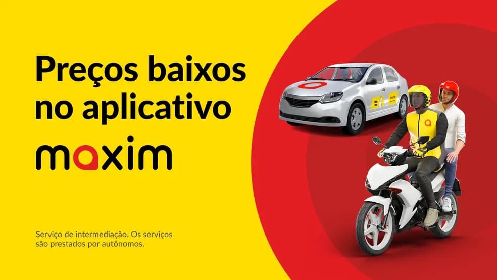 Como funciona o aplicativo Maxim para viagens e entregas? 3 Aplicativo Maxim