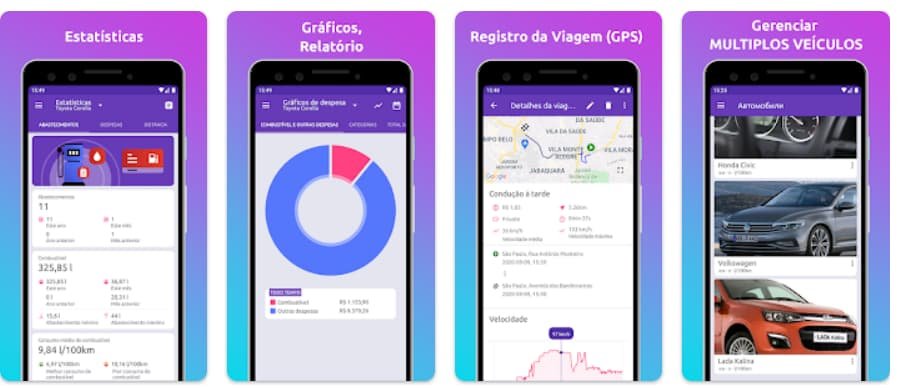 Registrar a quilometragem