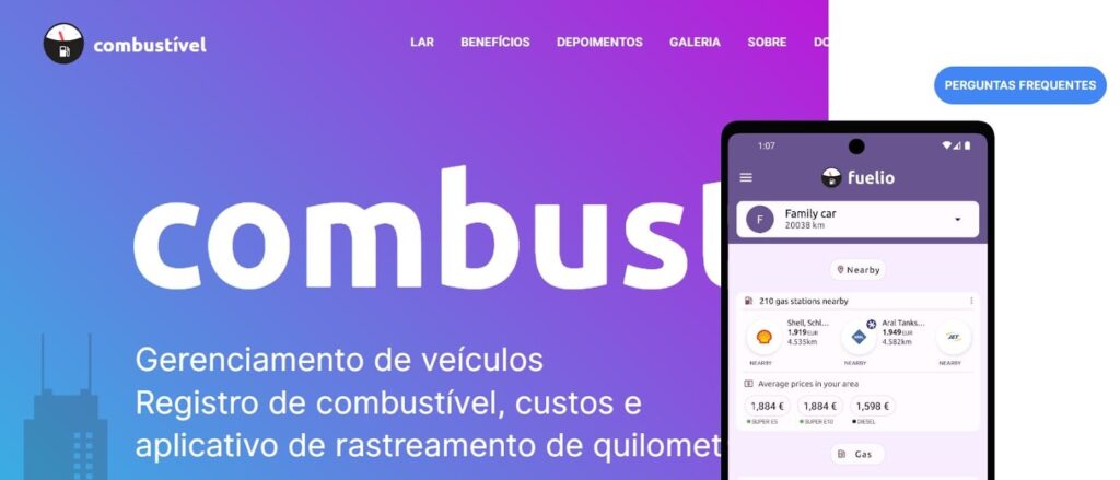 Registrar a quilometragem
