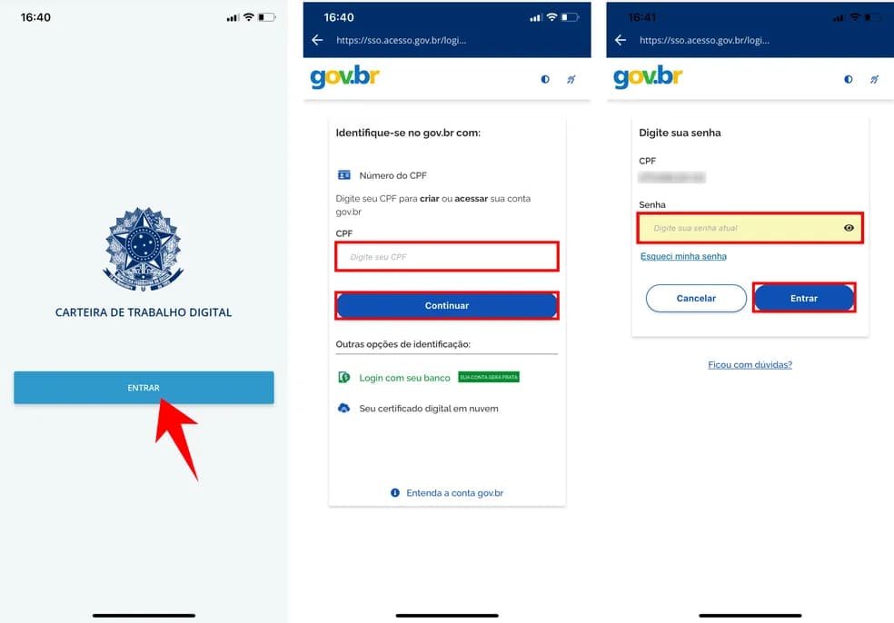Onde ver o PIS na carteira de trabalho digital? 3 PIS na carteira de trabalho digital