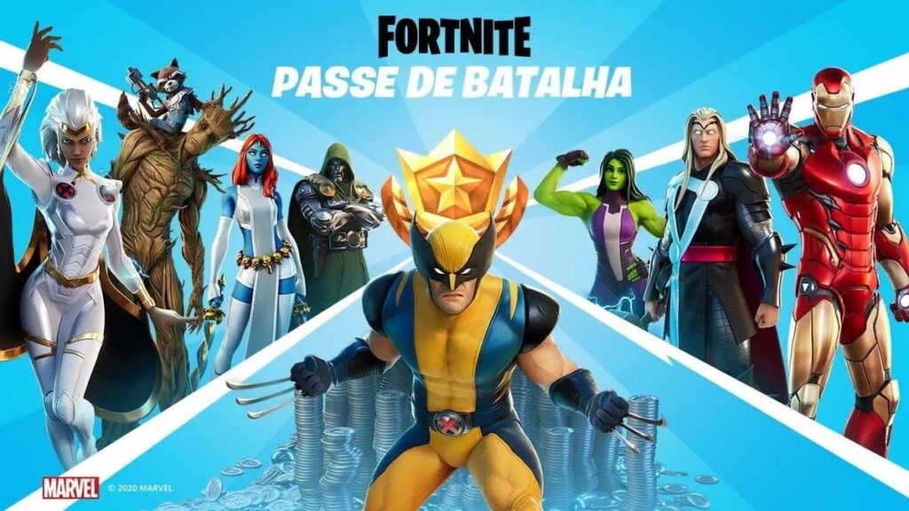 Atualização no Fortnite Crew