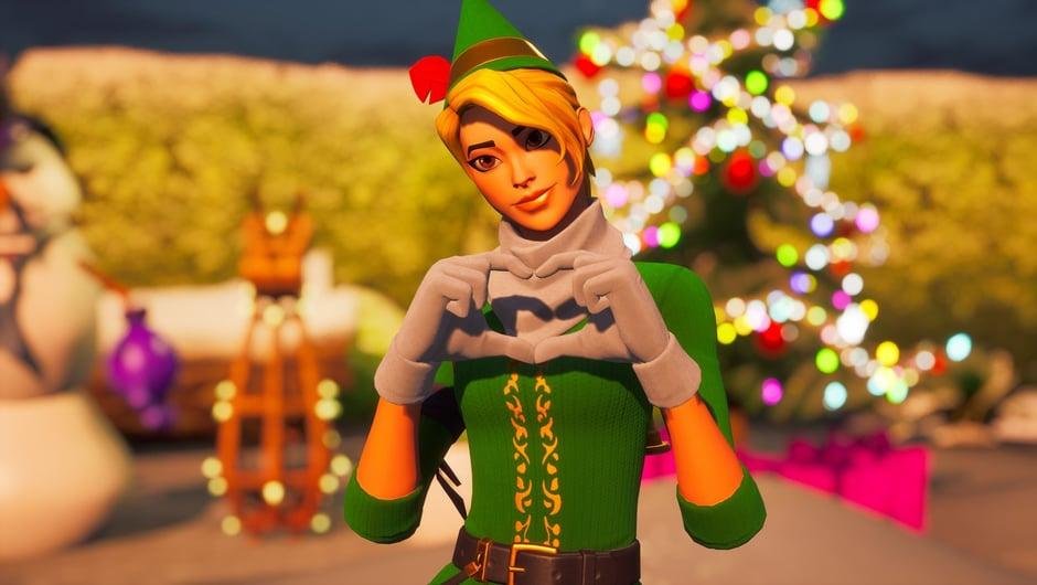 As 10 melhores skins de Natal do Fortnite 6 Skins de Natal do Fortnite