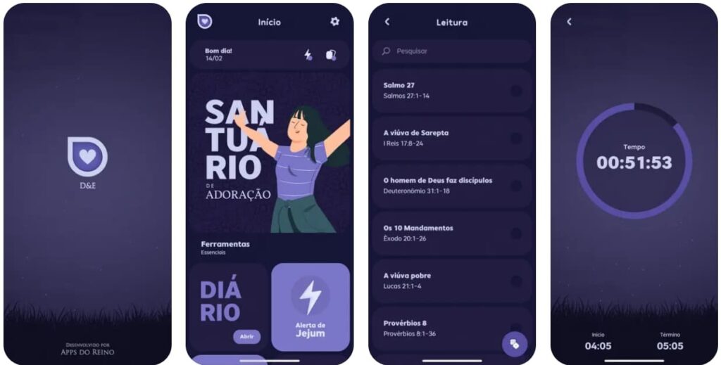 Deus e Eu: aplicativo para aqueles que desejam estar mais perto do Senhor 3 Deus e Eu