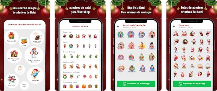 Figurinha de Natal