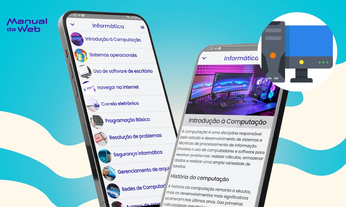 Curso de Informática por aplicativo