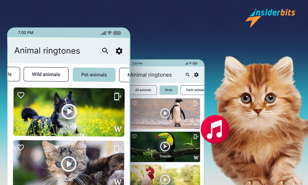 Animal ringtone app