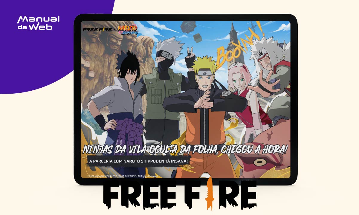 Skin do Naruto no Free Fire