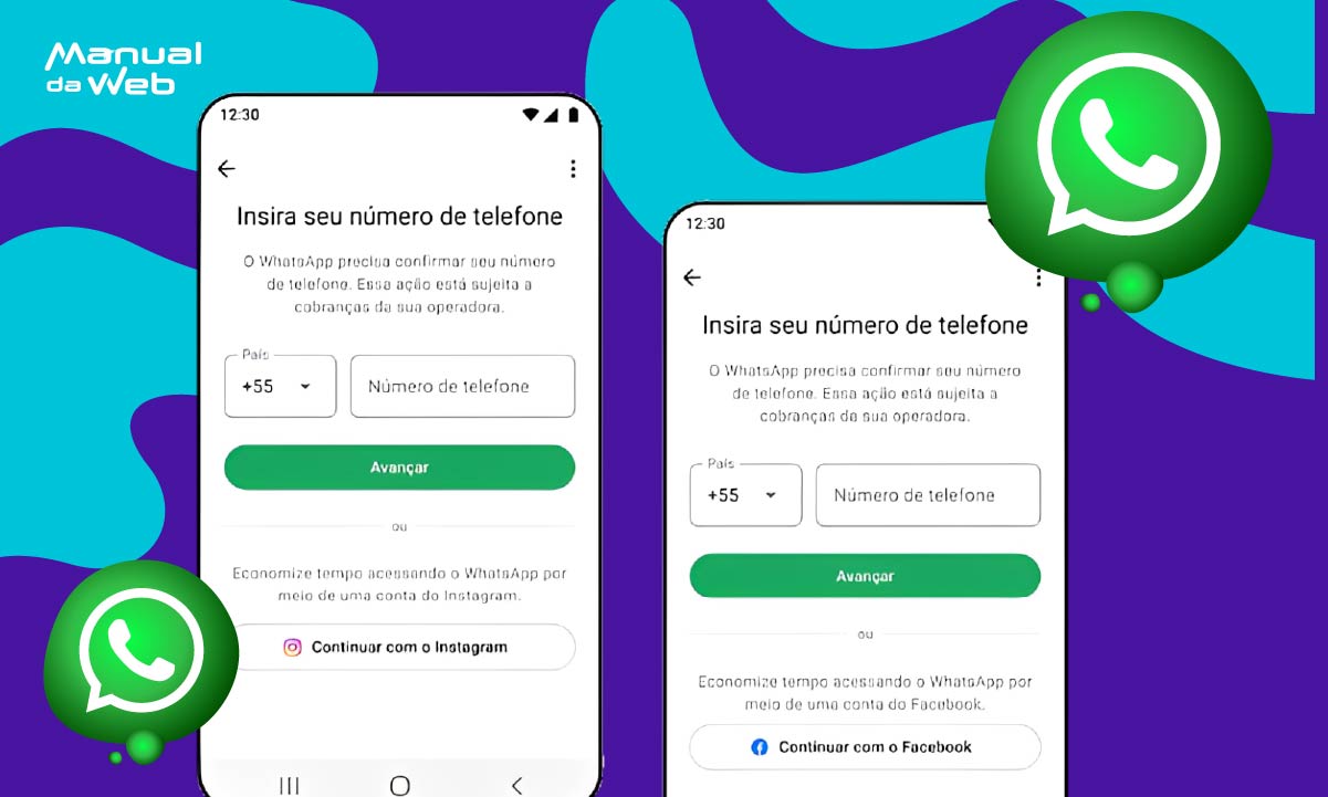 Novo login no WhatsApp