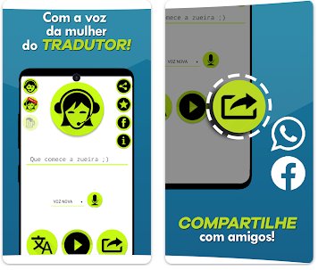 Crie áudios divertidos com este app de voz de mulher 4 App de voz de mulher