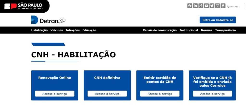 Consultar a CNH pelo CPF