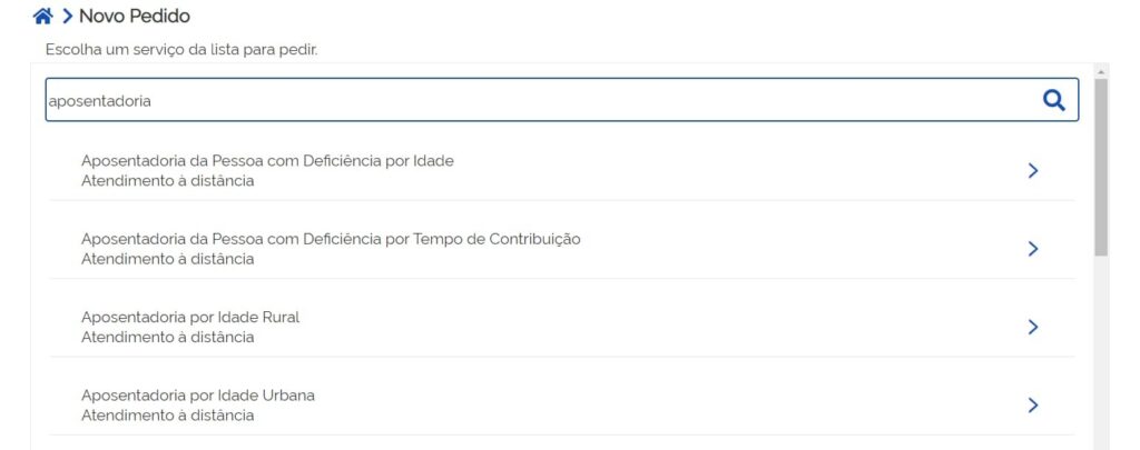 Como solicitar a aposentadoria online