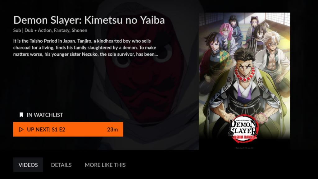 Chinese anime app