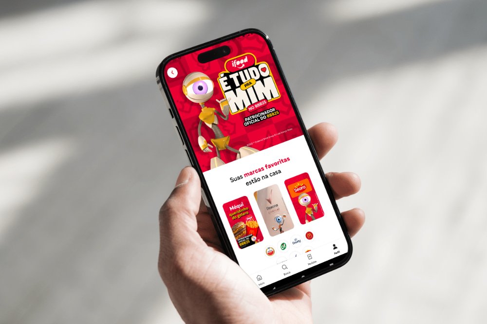 iFood no BBB 25: espie as ofertas exclusivas no app 3 iFood no BBB 25