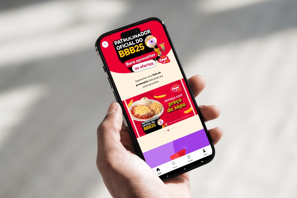 iFood no BBB 25: espie as ofertas exclusivas no app 5 iFood no BBB 25